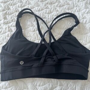 lululemon athletica Black Sports Bra